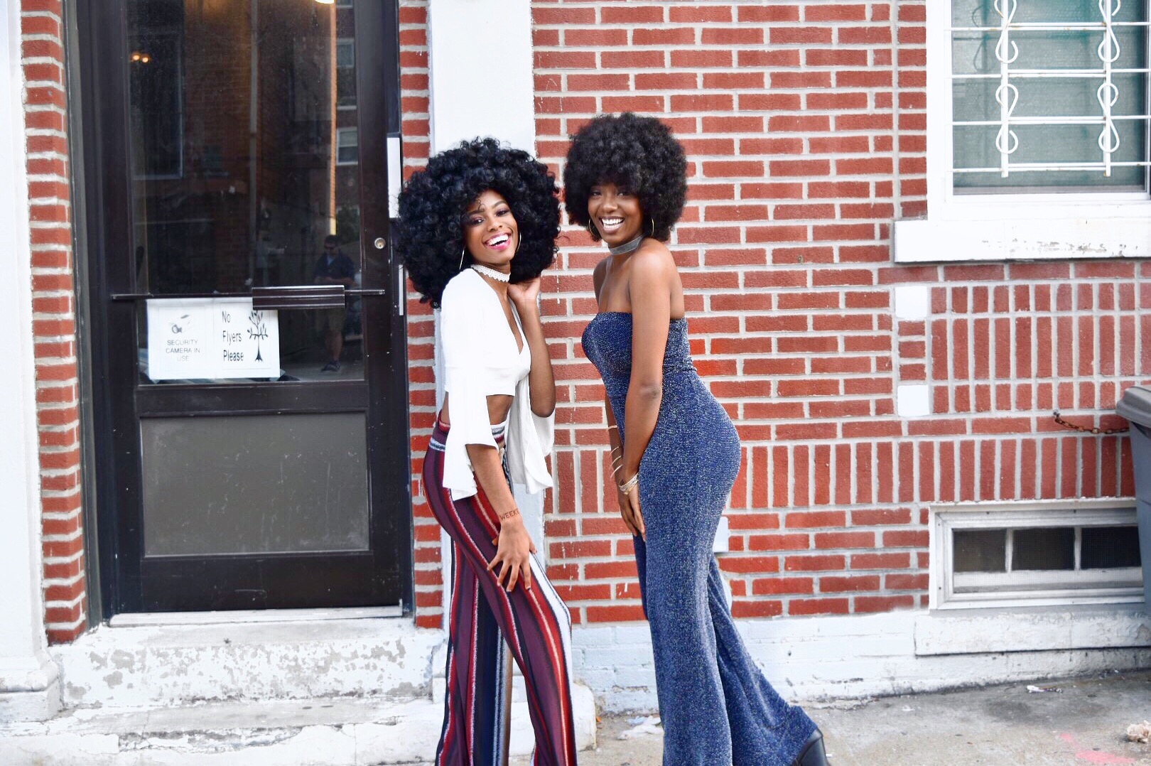 70's Black Fashion Inspired Lookbook: Flare Pants And Afro