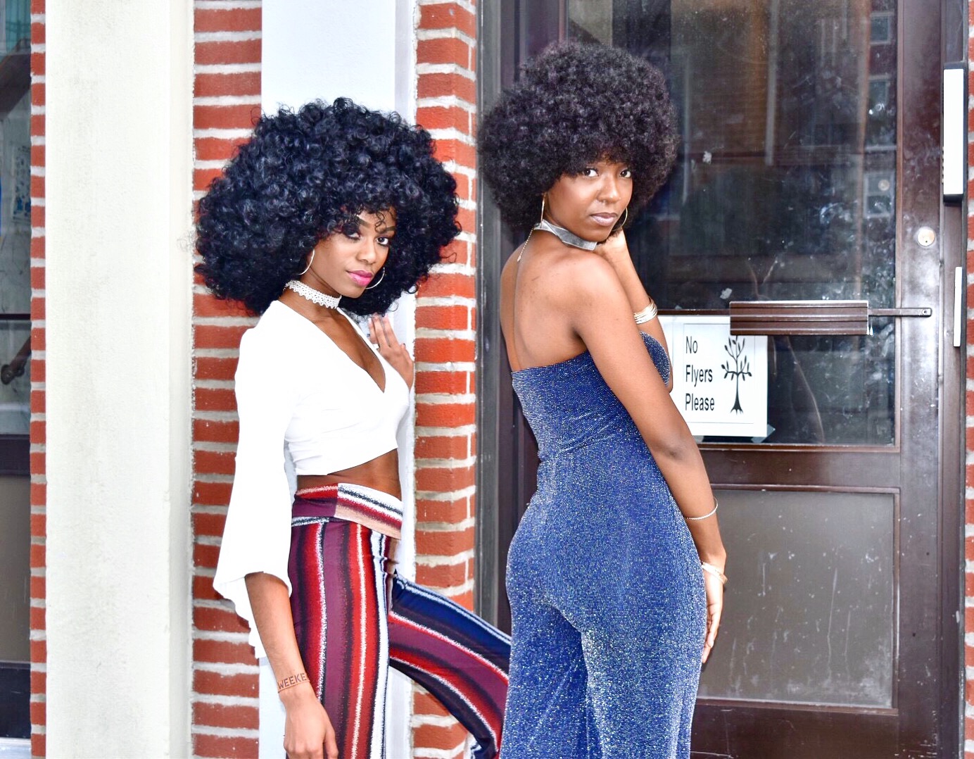 70s Black Fashion Inspired Lookbook Flare Pants And Afro